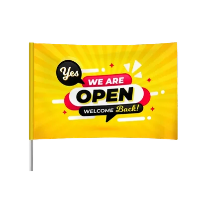 Rectangle Flag - All Signs Today