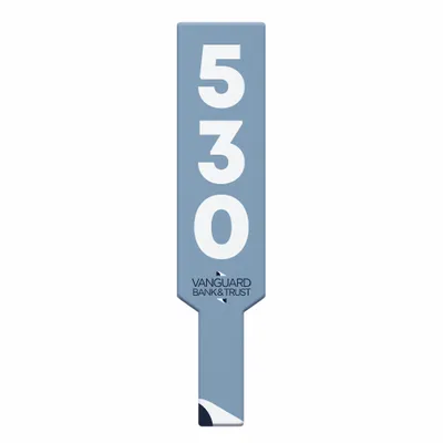 Paddle Shape Auction Paddles - All Signs Today