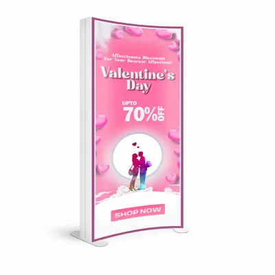 SEG Curved Lit Display - All Signs Today