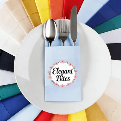 Custom Pocket Napkin - All Signs Today