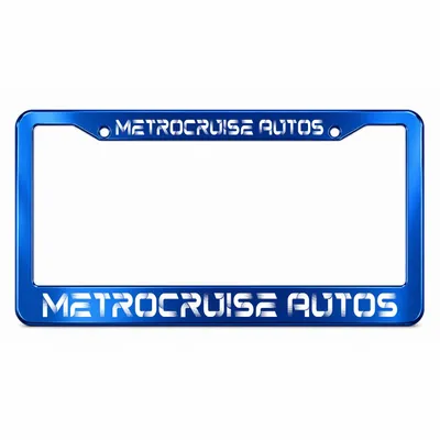 Stainless Steel License Plate Frames
