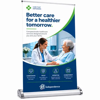 Desktop Roll Up Banner - All Signs Today