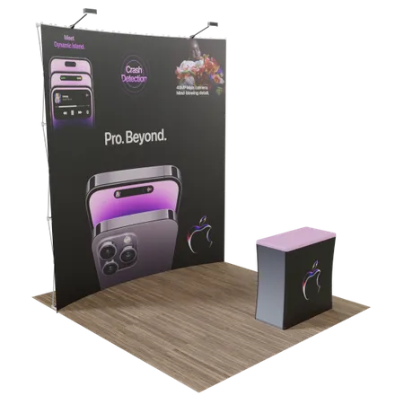 8’ x 8’ Trade Show Displays - All Signs Today