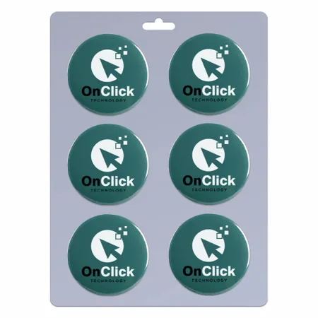 6 pack_Round Lapel Pin 1.25 inch - All Signs Today