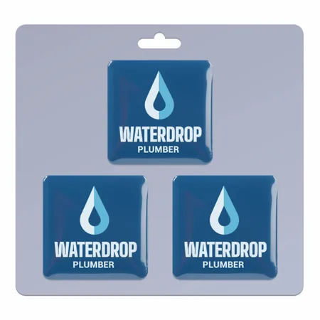 3 pack_Square Lapel Pin 1.25 inch - All Signs Today