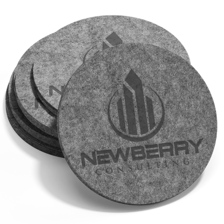 Absorbent Felt Coaster - All Signs Today