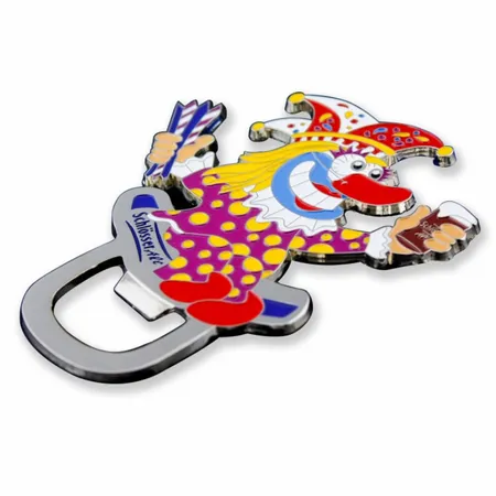 Clown Bottle Opener Keychain