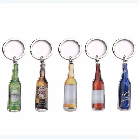 Liquor Bottle Opener Keychain