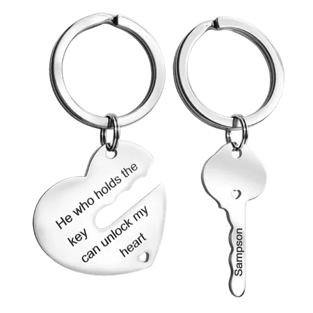 Metal Keychain for Couples - All Signs Today