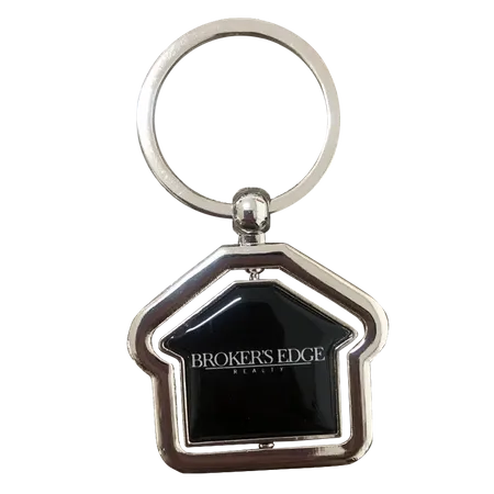 Spinning House Metal Keychain - All Signs Today