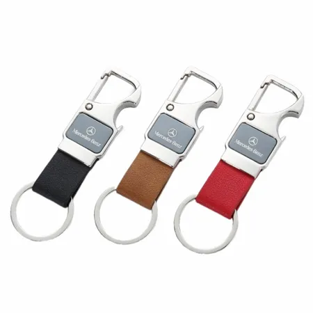 Fashion Laser Cut Leather Keychain - All Signs Today