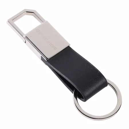 Sturdy Ring Leather Keychain - All Signs Today