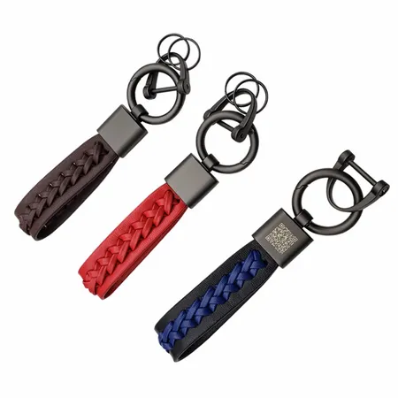 Versatile Laser Cut Leather Keychain - All Signs Today
