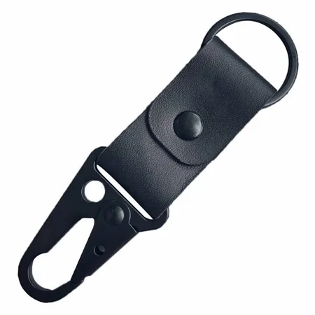 Leather Button Keychain - All Signs Today