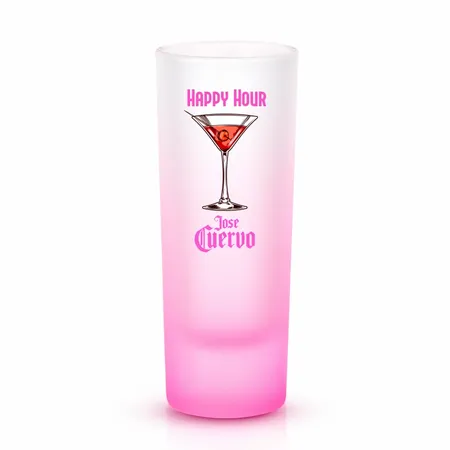 Tall Shot Glass - Colored & Frosted - All Signs Today