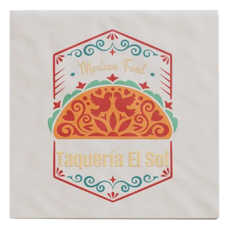 Custom Linen Luncheon Napkin - All Signs Today