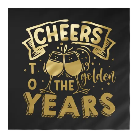 Custom Foil Stamped Beverage Napkin - All Signs Today