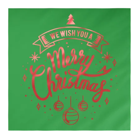 Custom Foil Stamped Luncheon Napkin - All Signs Today