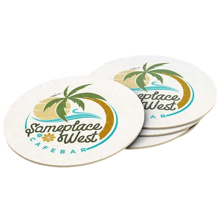 Super Absorbent Bar Coaster - All Signs Today