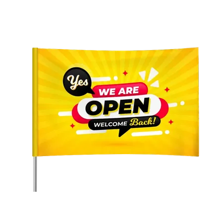 Rectangle Flag - All Signs Today