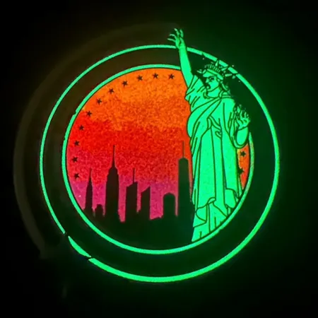 Glow In The Dark Badge Glow In The Dark Badge - All Signs Today