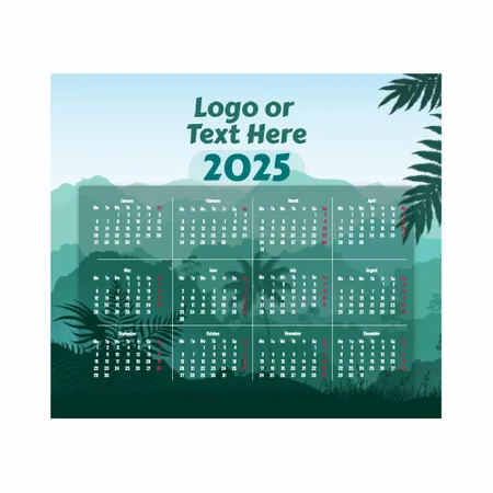 Nature Mouse Pad with Calendar - All Signs Today