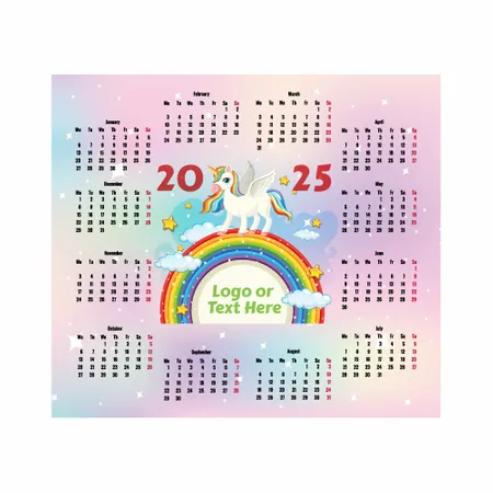 Unicorn & Rainbow Mouse Pad - All Signs Today