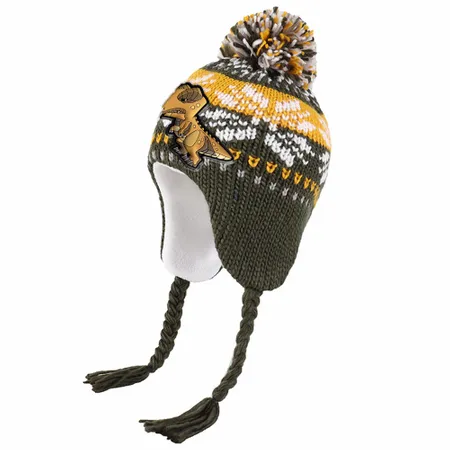 Whimsy Warmer Acrylic Kid Beanies with Earflaps - All Signs Today