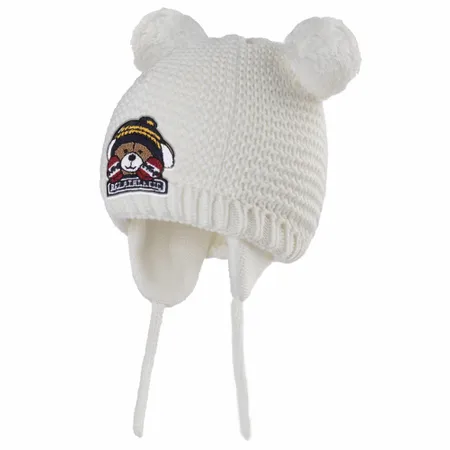 Mouse Ears Cotton Kid Beanies with Earflaps - All Signs Today