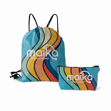 Drawstring Bag and Pouch Set Drawstring Bag and Pouch Set - All Signs Today