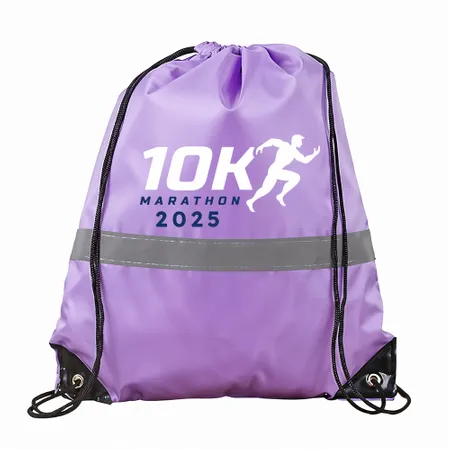 Drawstring Bags With Reflective Strip Drawstring Bags With Reflective Strip - All Signs Today