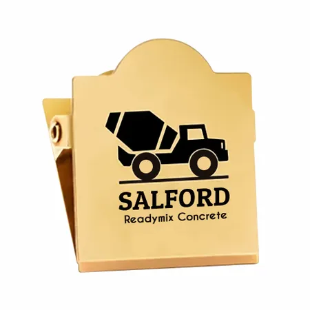 Brass Binder Clips - All Signs Today