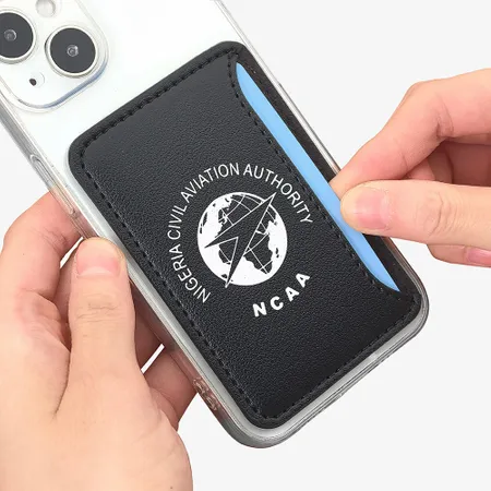 Leather Phone Wallet with Side Slit - All Signs Today