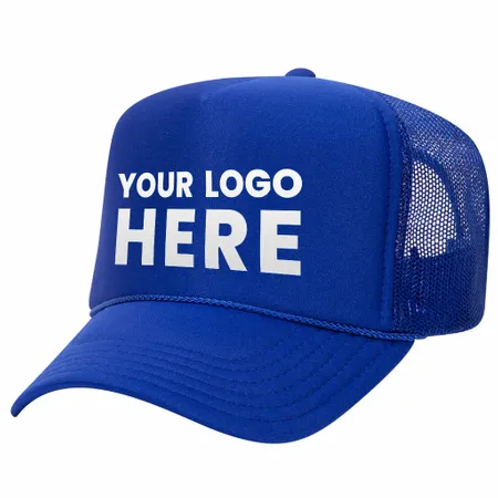 Otto 5-Panel High Crown Foam Trucker Hats, Mesh Back Cap - 39-165 - All Signs Today