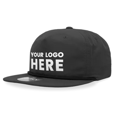 Decky 6032 - Classic Rope Cap, 5 Panel Flat Bill Hat, Snapback - All Signs Today