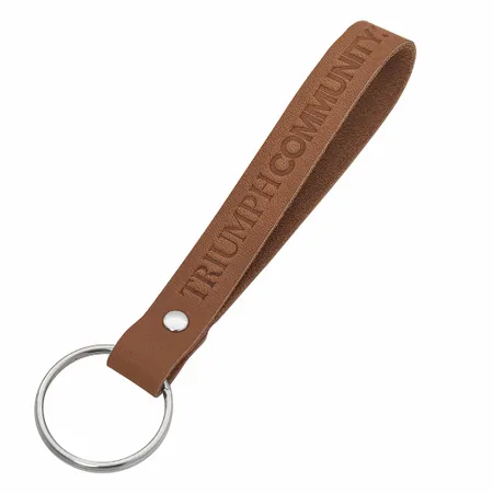 Leather Keychain Leather Keychain - All Signs Today