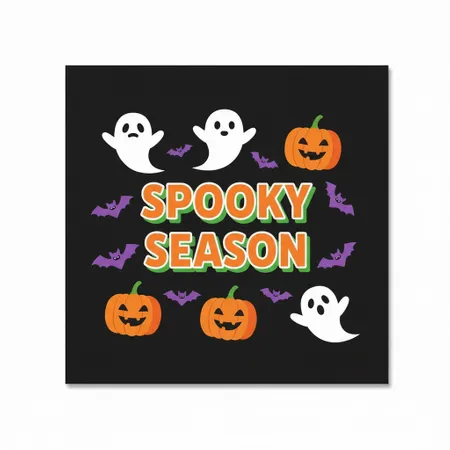 Halloween Napkins - All Signs Today