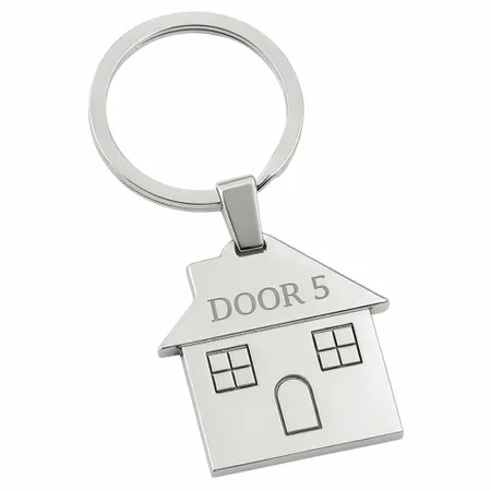 Happy Home Metal Keychain - All Signs Today