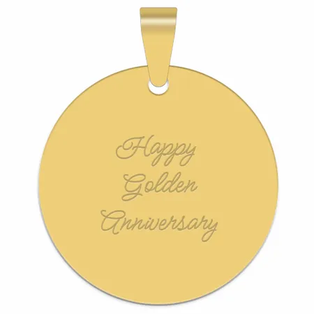 Full Color Circle Metal Keychain - All Signs Today