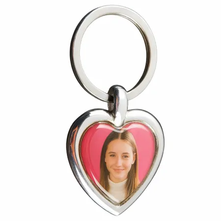 Spinning Heart Metal Keychain - All Signs Today