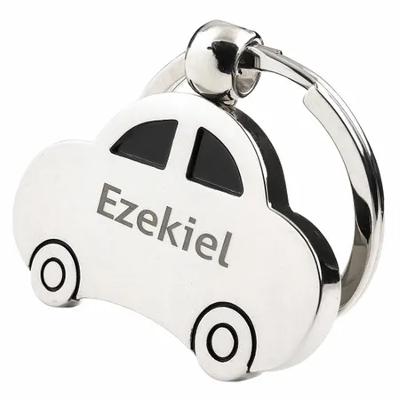 Car Shaped Metal Keychain - All Signs Today