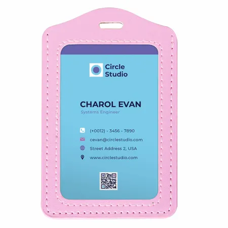 Custom PU Badge Holders - All Signs Today