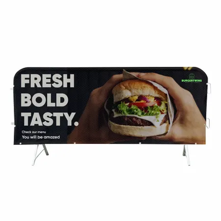 Crowd Barrier Covers - All Signs Today