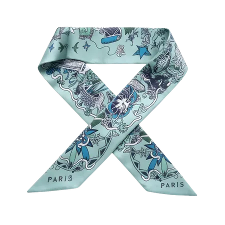 Silk Hair Tie Scarves - All Signs Today