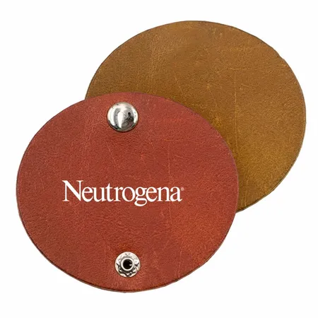 Round PU Leather Cable Organizers - All Signs Today