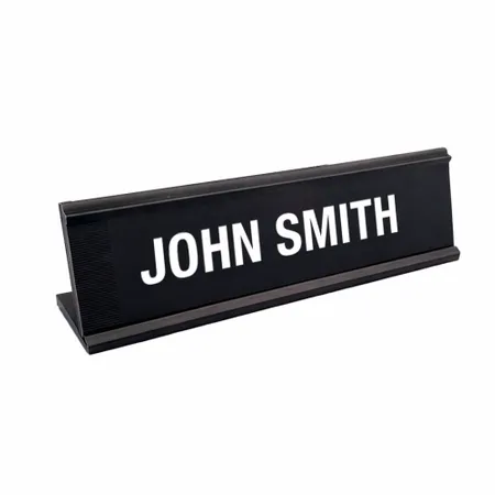 Metal Desktop Name Badges - All Signs Today