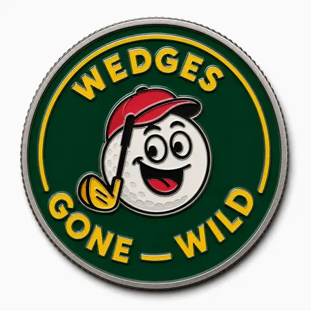 Hard Enamel Golf Ball Markers - All Signs Today