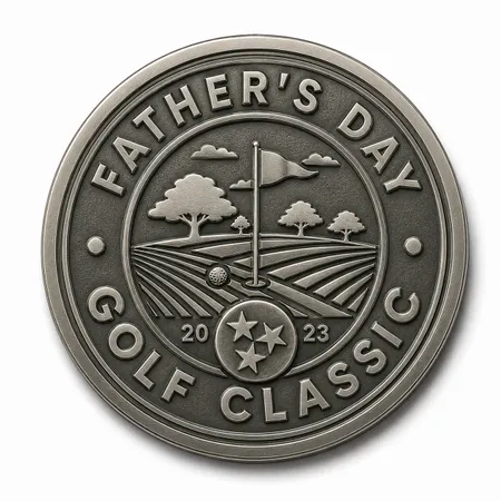 Die Struck Golf Ball Markers - All Signs Today