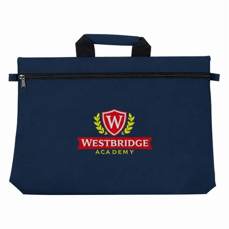 Polyester Zippered Document Bags - All Signs Today