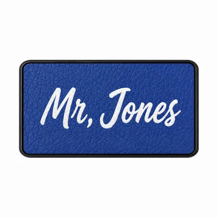 Leather Name Badges - All Signs Today